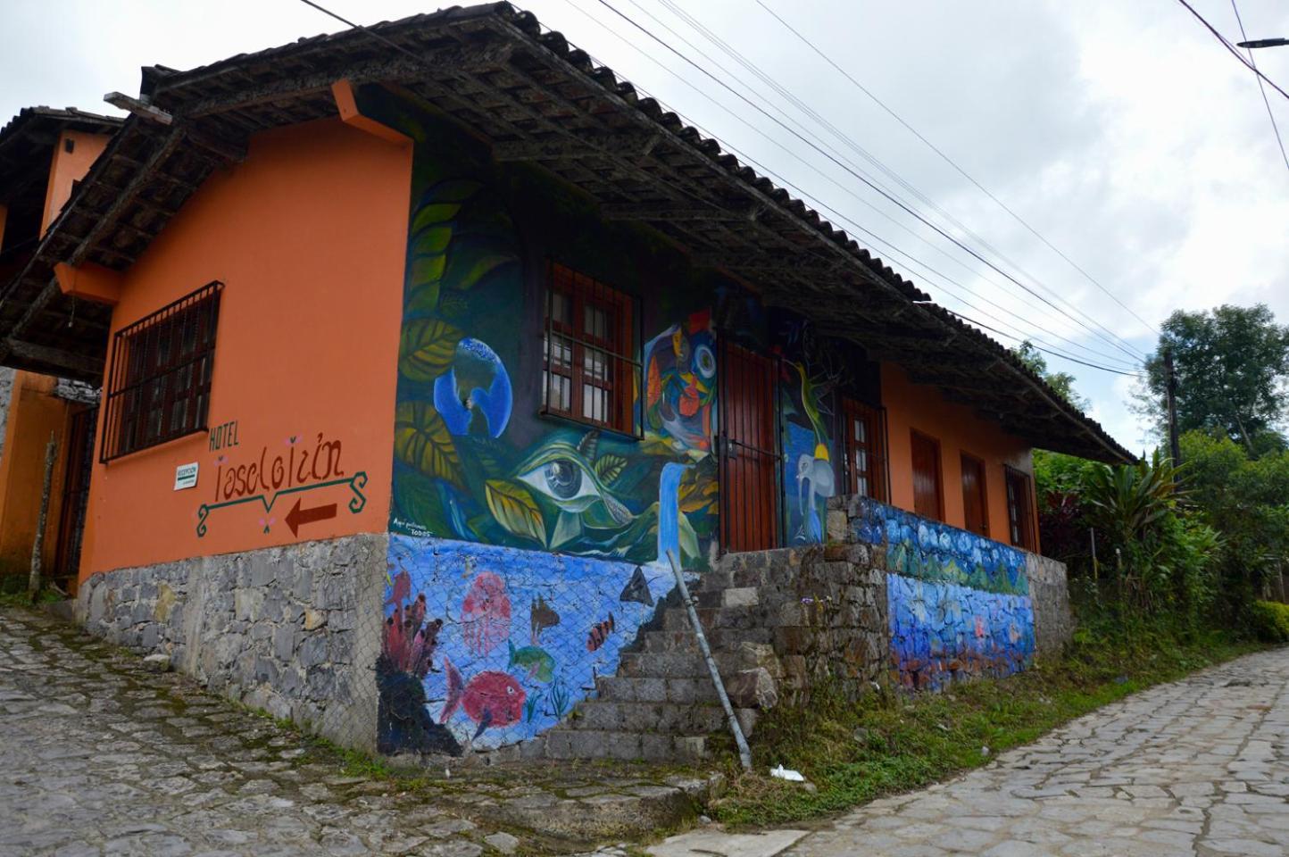Hotel Taselotzin Cuetzalán del Progreso Exteriér fotografie